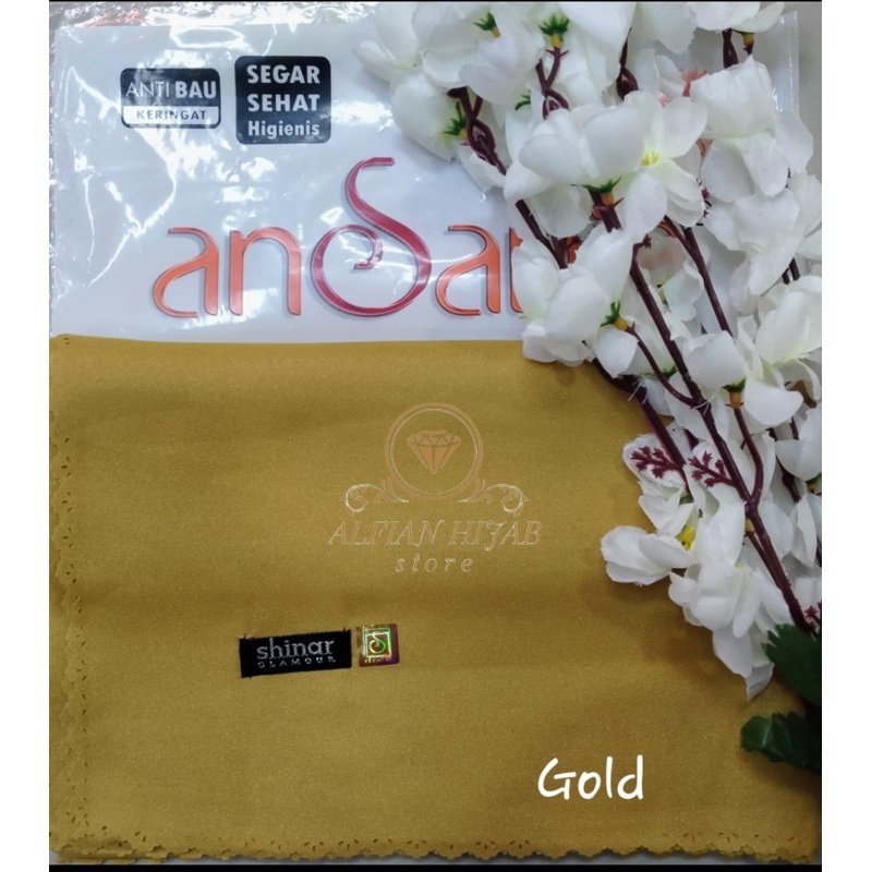 hijab shinar segiempat ansania LC 110x110/shinar ansania/kerudung hijab segi empat shinar glamor/Shi