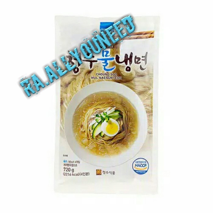 

Chongsoo Mul Nengmyun Mi Gandum Hitam Buckwheat Noodle 720gr