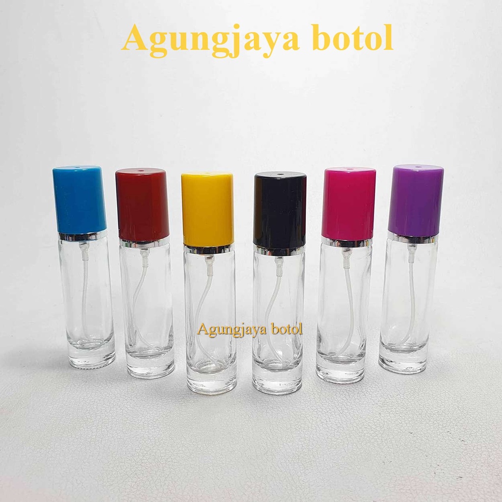 Botol Parfum HM 15 ml Drat Warna Warni / Botol Parfum Kosong HM / Botol HM 15 ml / Parfum Refill Isi