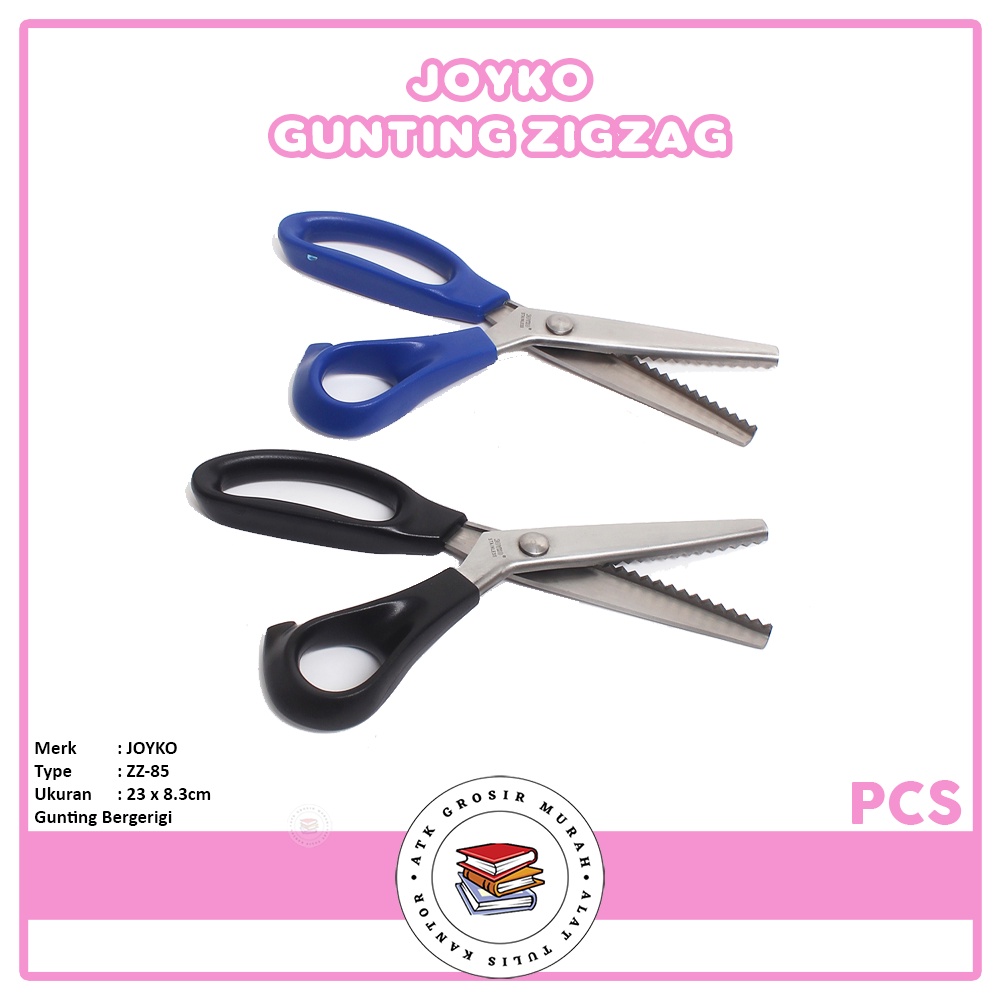 

JOYKO - Gunting Zig Zag Gerigi ZZ-85 - Pcs