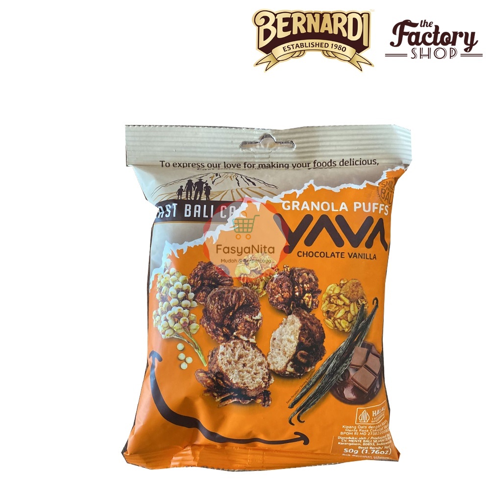 

Yava Granola Puffs Cho Vanilla 50g
