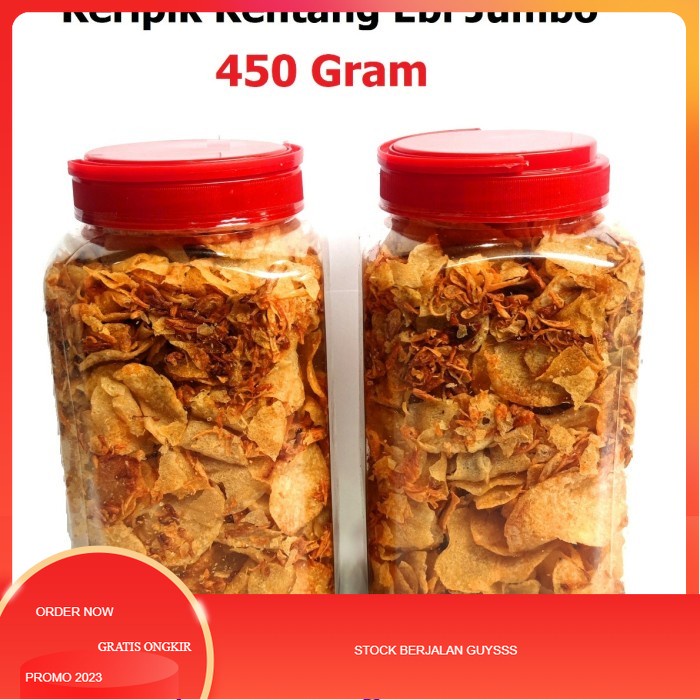 

Keripik Kentang Ebi Mama Hani Homemade Enak Premium 450 Gram - Original (asin)