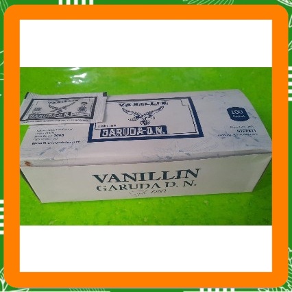 

Vanili garuda 200 gr , 1 box isi 100sachet Best Seller