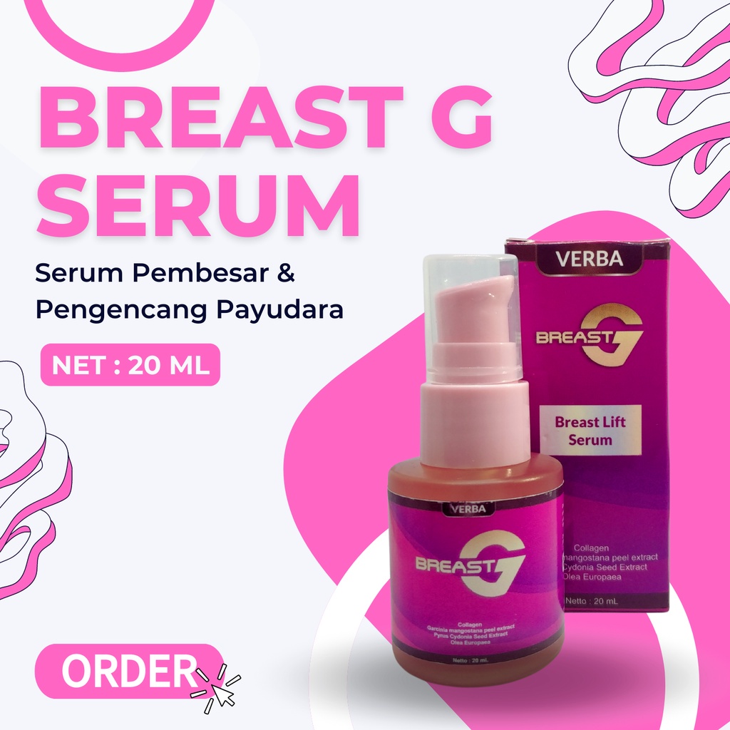 Breast G PEMBESAR PAYUDARA PERMANEN BPOM PEMBESAR TERBAIK - SERUM PEMBESAR PAYUDARA BPOM - SERUM PAY