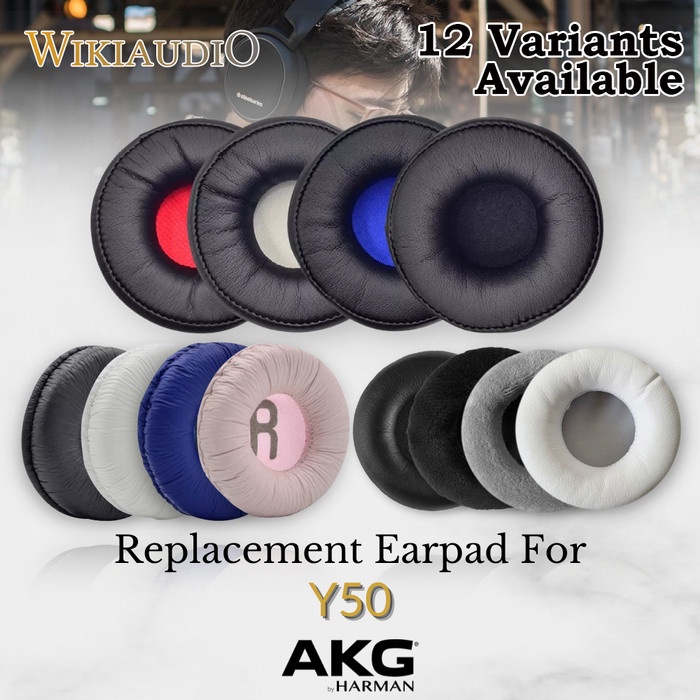 Earpad Foam Akg Y50 Y50BT Y55 Earcup Ear Cushion Busa Bantalan