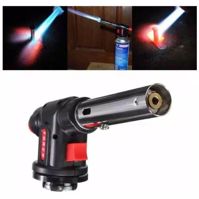 Kepala Gas Torch Butane Multi Purpose Flame Gun Semprotan Api Portabel