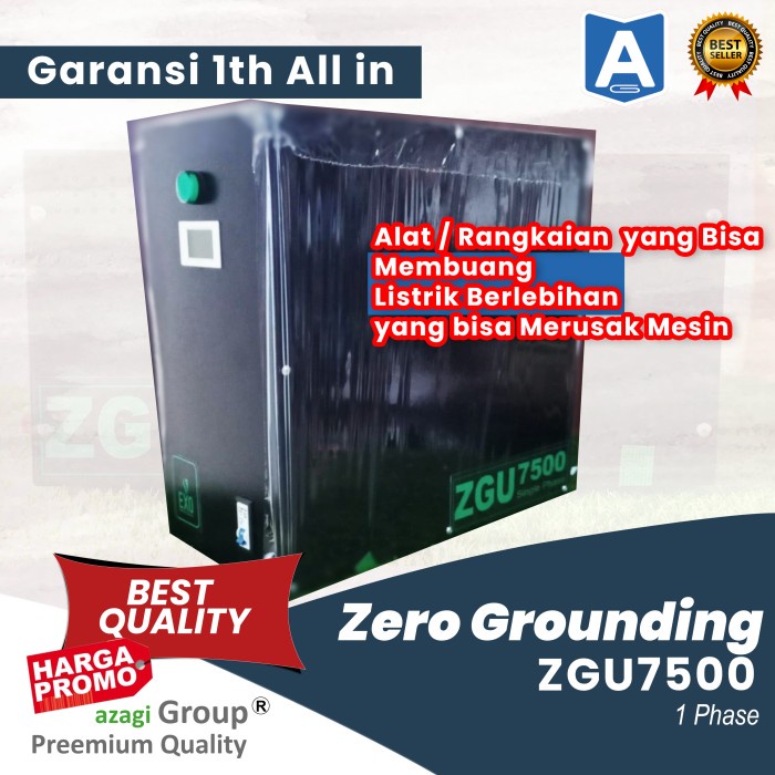 EXO ZGU7500 WATT Zero Grounding 7500k Tegangan Listrik 7500KVA / Ground Zero Grounding Alat Pembuang
