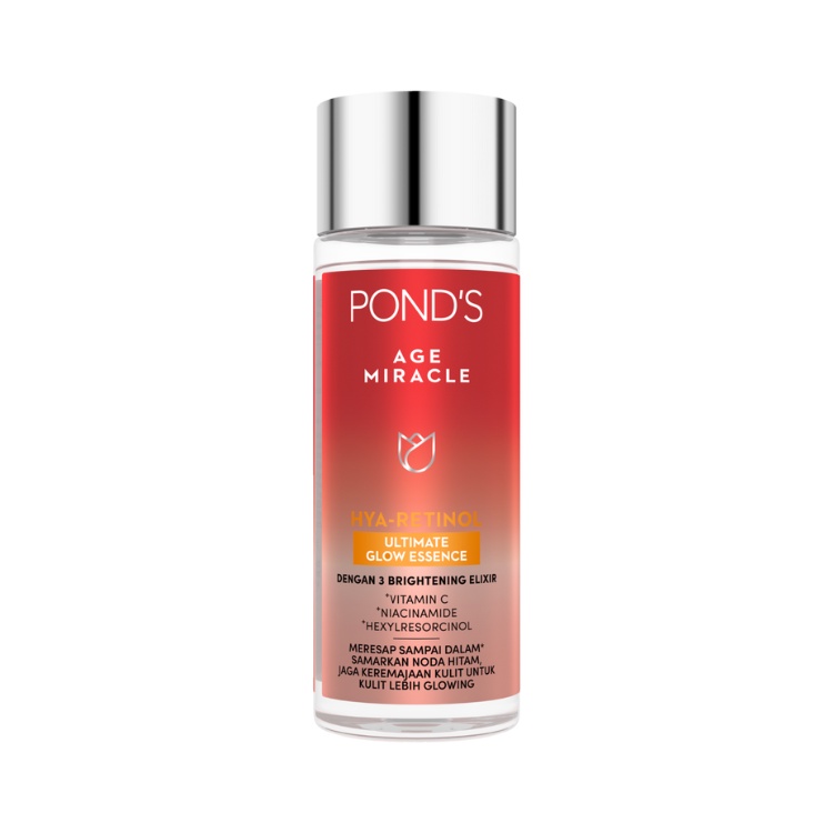 Buy Pond's Age Miracle Anti Aging Essence 50ml + Day Cream 10g FREE Shop At Velvet Mini Bag