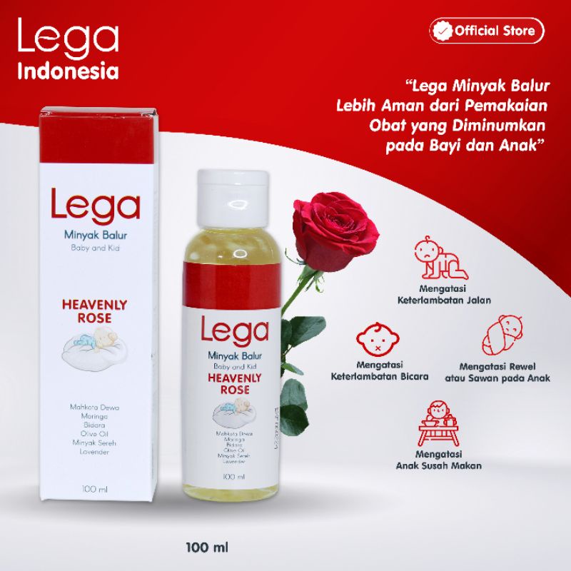 [ BISA COD ] LEGA Minyak Balur Pijat Massage Bayi Anak Kids Plus 100ml