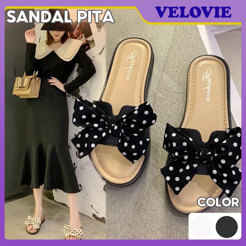 Sandal Wanita/Sandal Pita/sepatu Pantai/Slip flats