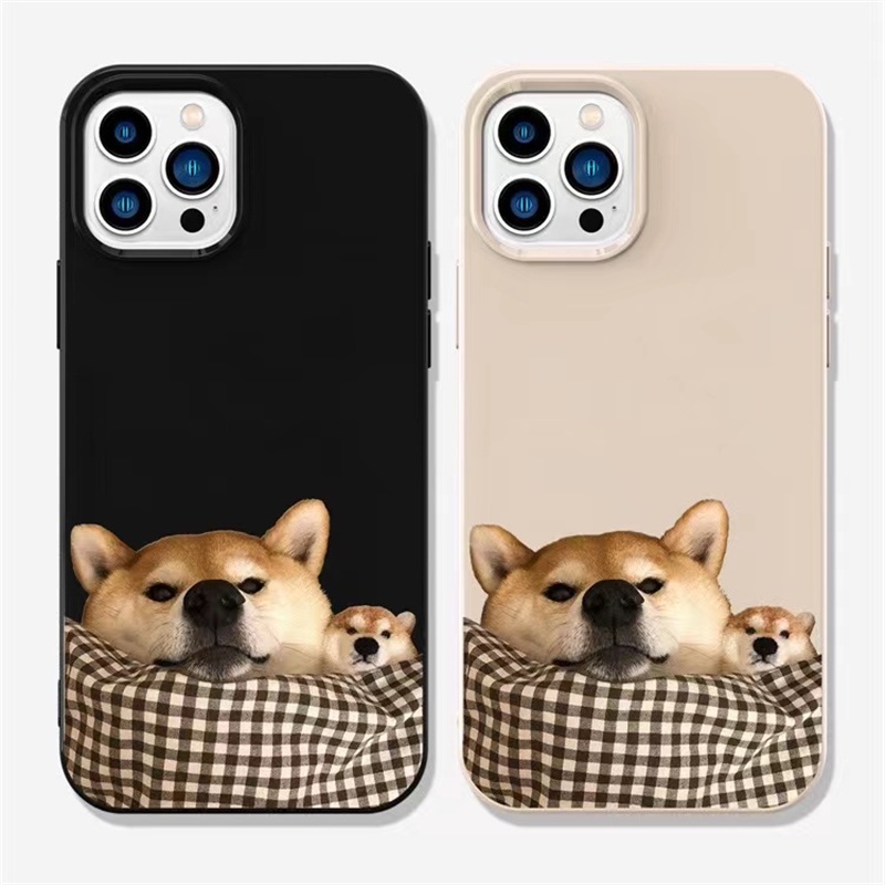 Iphone 14Plus iPhone 14seri TPU Soft Case Phone Case ins Kamera Perlindungan Iphone14 13 11 14Plus Pro Max7 8Plus X XR 12mini 13mini Empat Sudut Shockproof