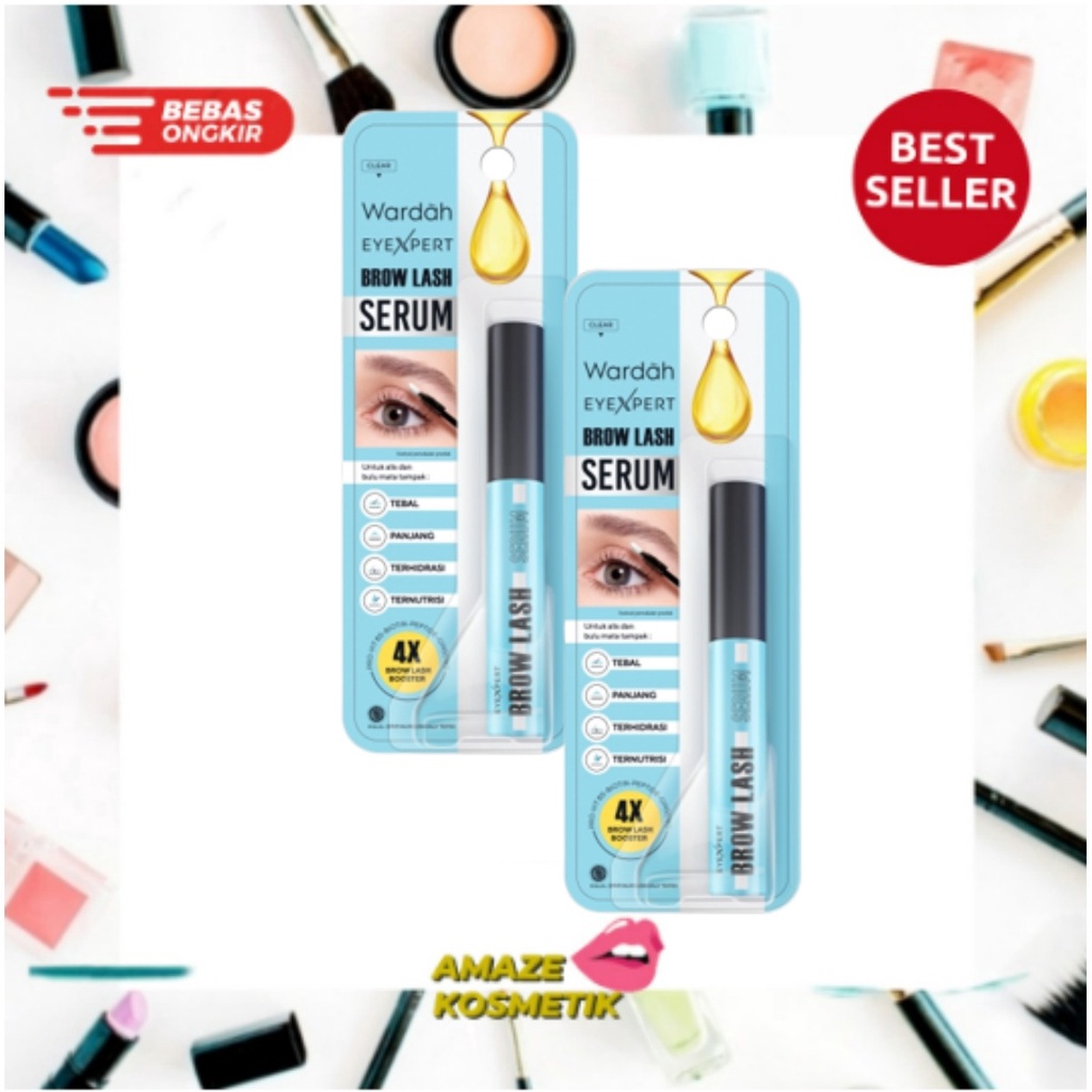 WARDAH EyeXpert Brow Lash Serum 10 ml [ Amaze_Kosmetik ]