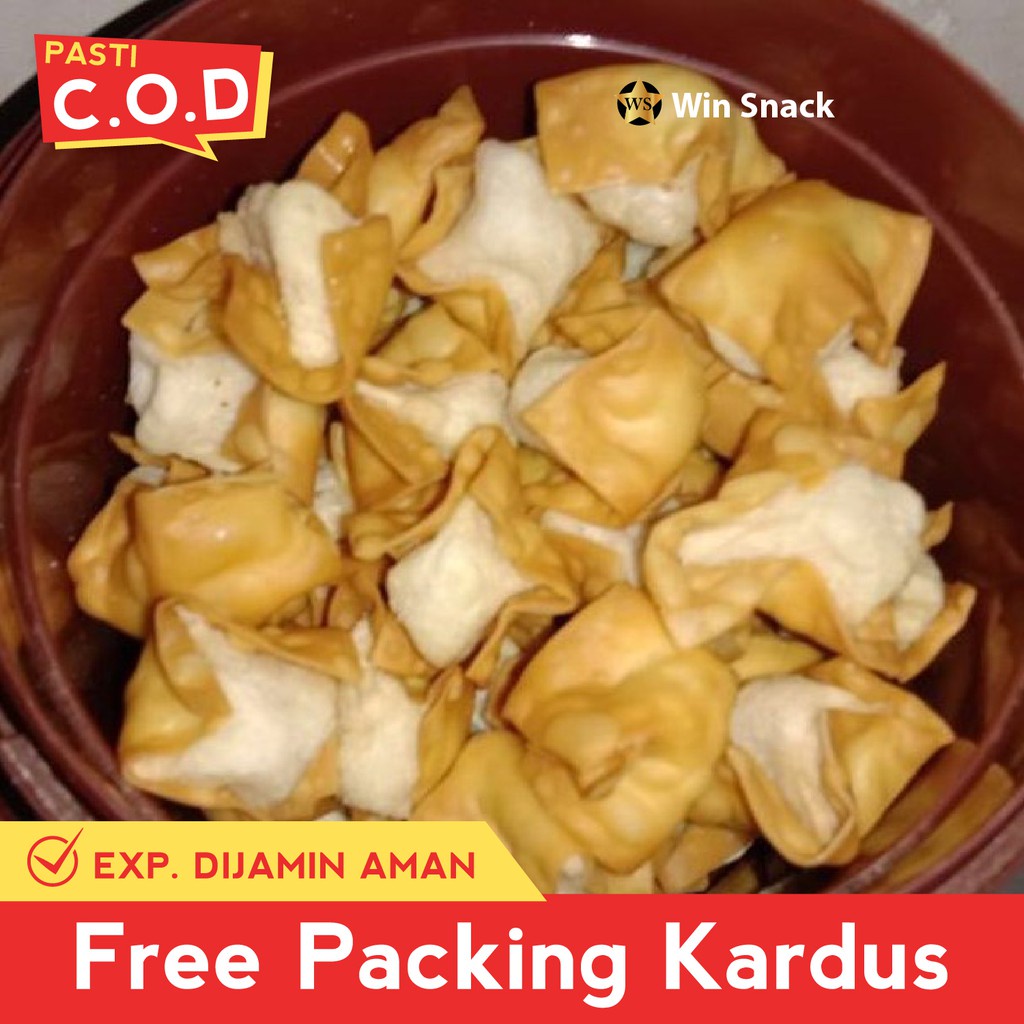 

COD SNACK MAKANAN RINGAN CAMILAN KILOAN Siomay Kering Bumbu asin 125gr Original / ORIGINAL