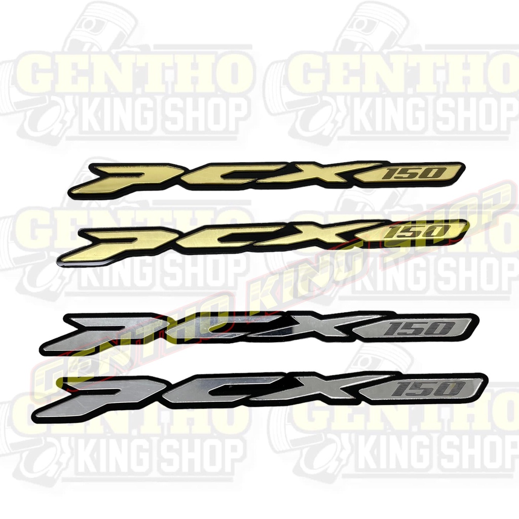 EMBLEM PCX LOGO PCX 150 3D EMBLEM MOTOR PCX AKSESORIS PCX BUKAN STIKER ATAU STICKER TIMBUL 3D LOGO H