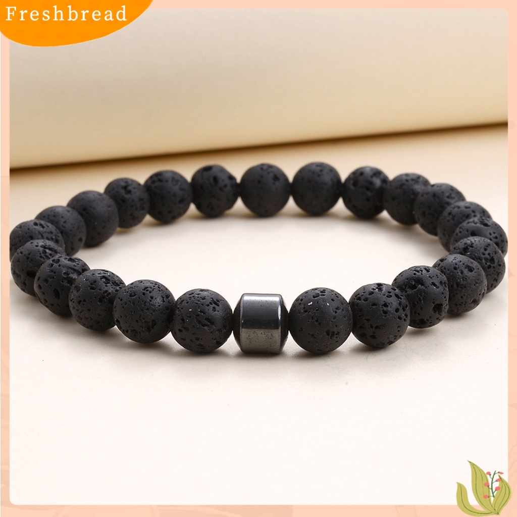 &lt; Freshbread &gt; Gelang Manik-Manik ic Hias Tali Elastis Peregangan All-match Hadiah Penghilang Stress 8mm Natural Faux Stone Tiger Eye Beads Healing Bracelet Untuk Kehidupan Sehari-Hari