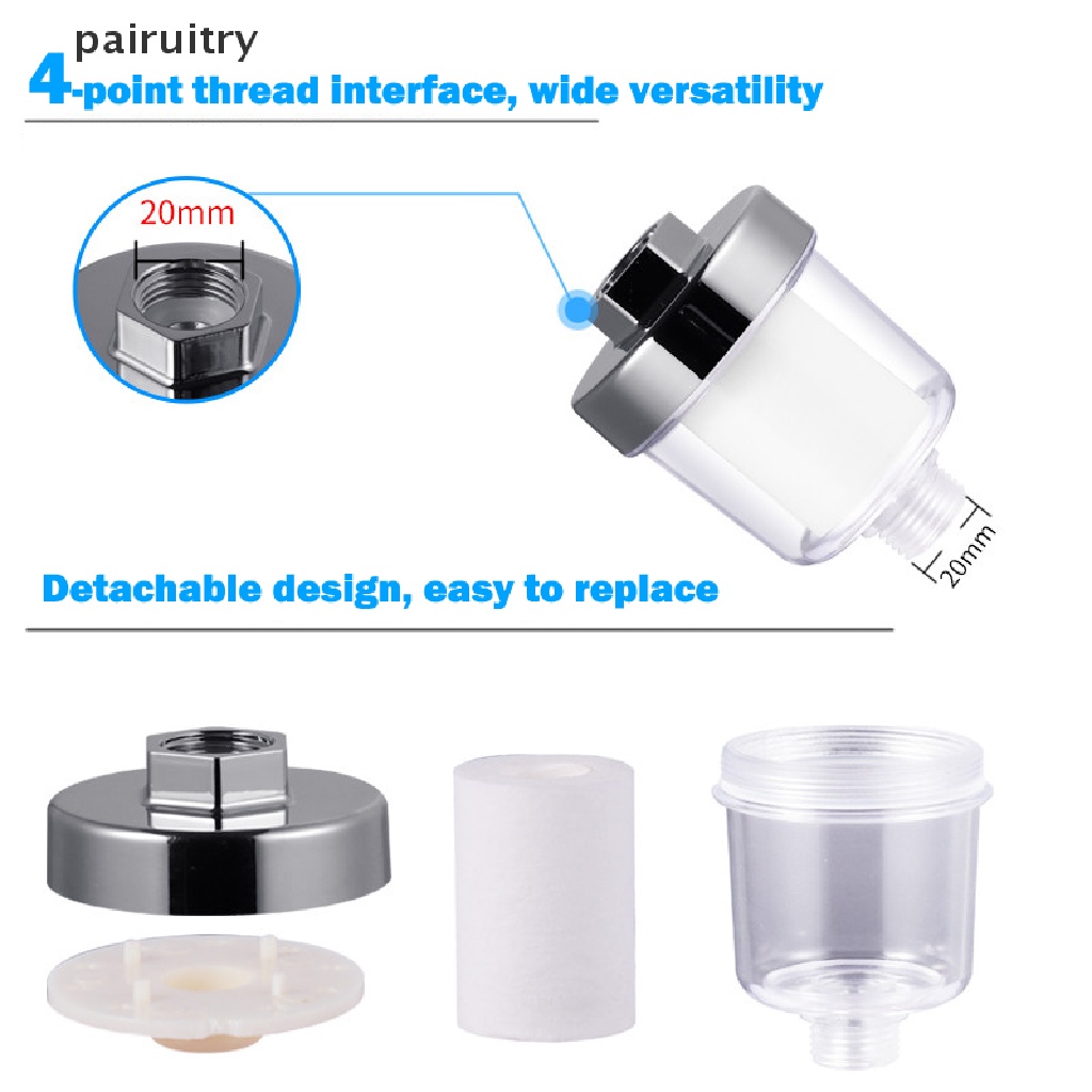 Prt Universal Shower Filter PP Kapas Rumah Tangga Dapur Pemurnian Kran Accessor PRT