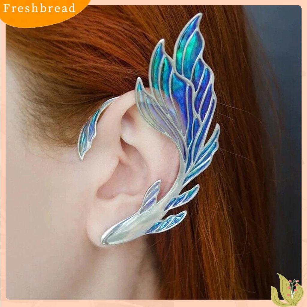 &lt; Freshbread &gt; 1Pc Bungkus Telinga Eye-catching Mudah Dipakai Metal Bentuk Hewan Cincin Telinga Indah Untuk Wanita