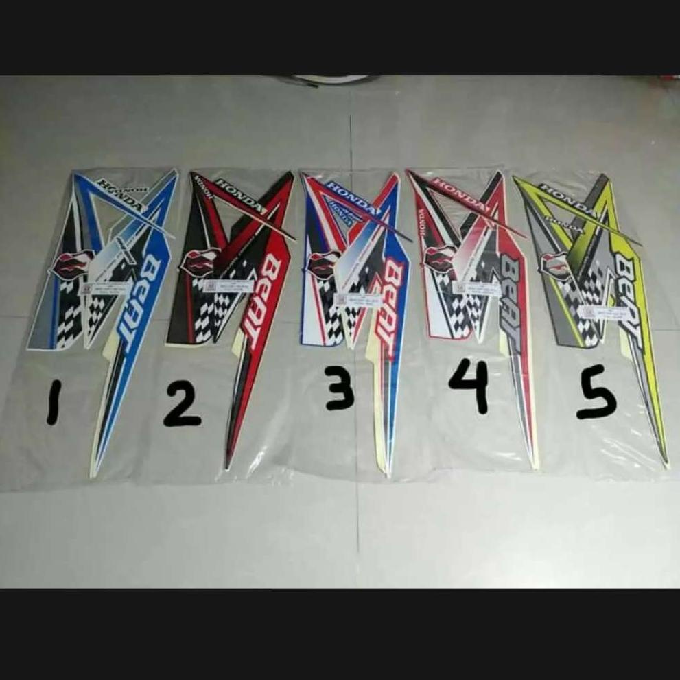 Striping motor Honda beat Fi 2018