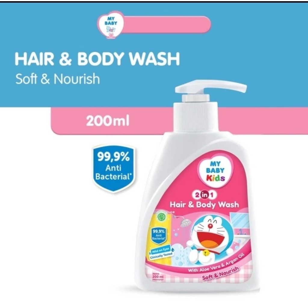 MY BABY Kids Hair &amp; Body Wash Pump [200 ml]