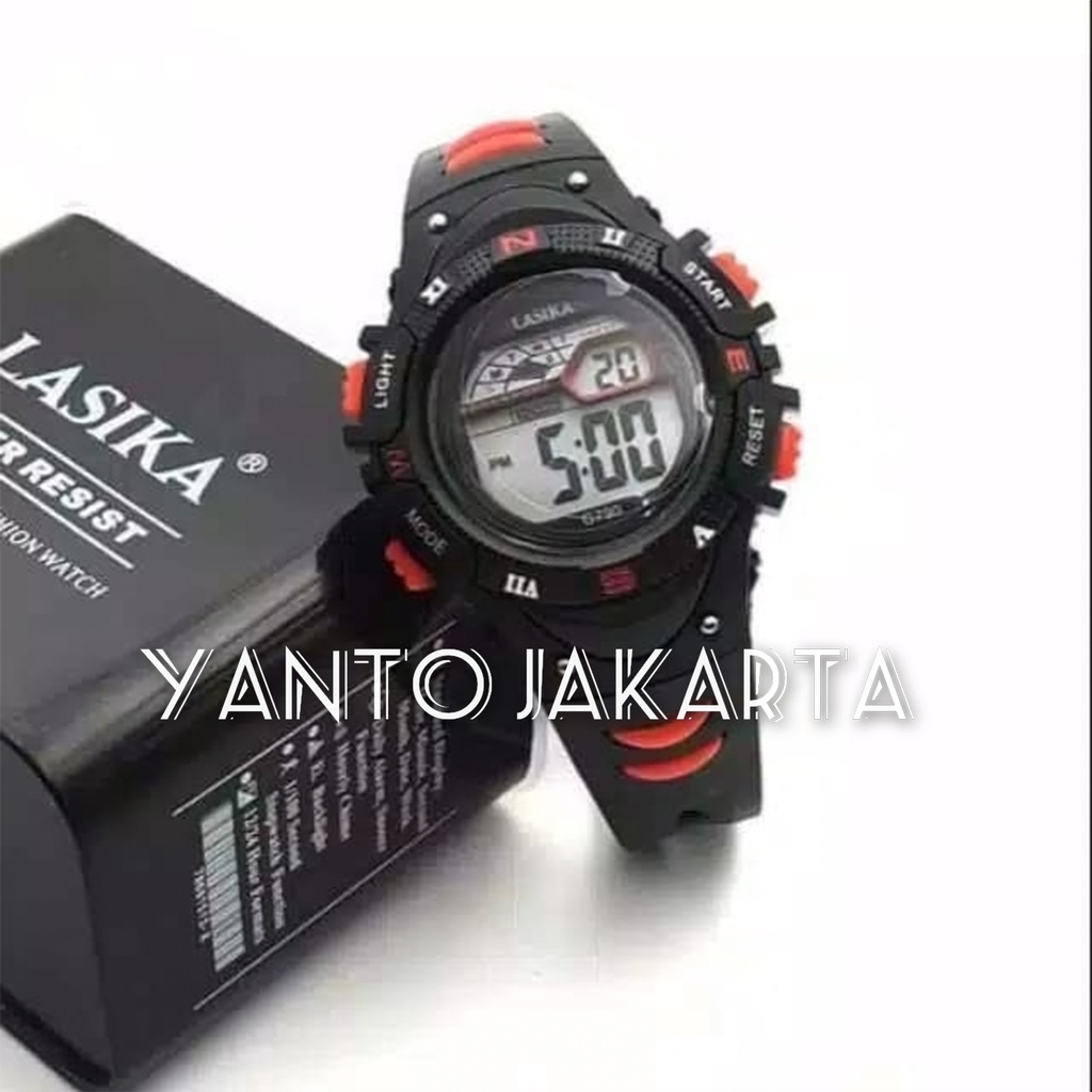 LASIKA JAM TANGAN ANAK LAKI LAKI REMAJA DIGITAL ANTI AIR