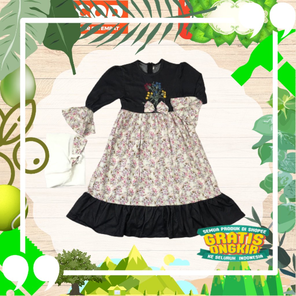 GAMIS By ALTHEA KIDS | TUNIK TERBARU 2023 LEBARAN | DRESS ANAK 2-3-4-5-6-7 TAHUN | JILBAB INSTAN SEG