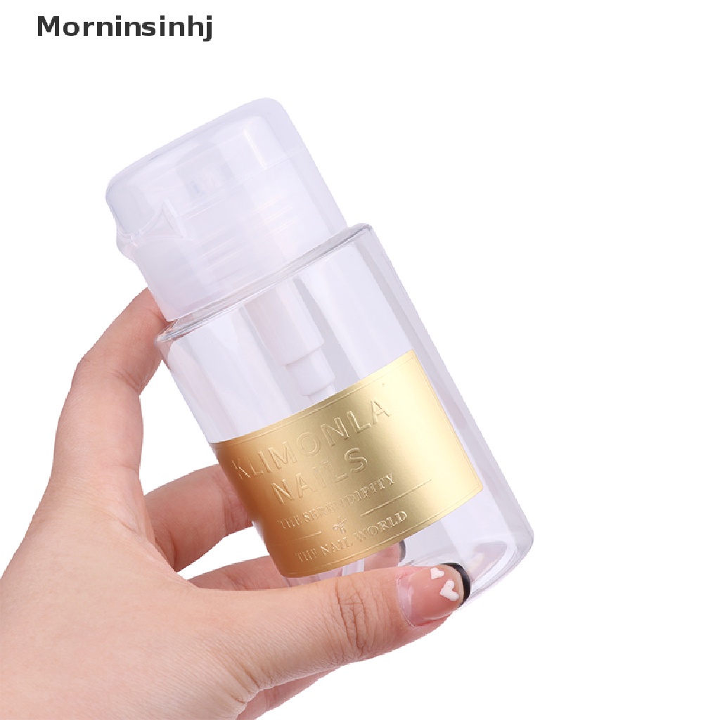 Mornin Dispenser Pembersih Kuku Kosong Botol Isi Ulang Tekan Pump Botol150 /200/300ml id