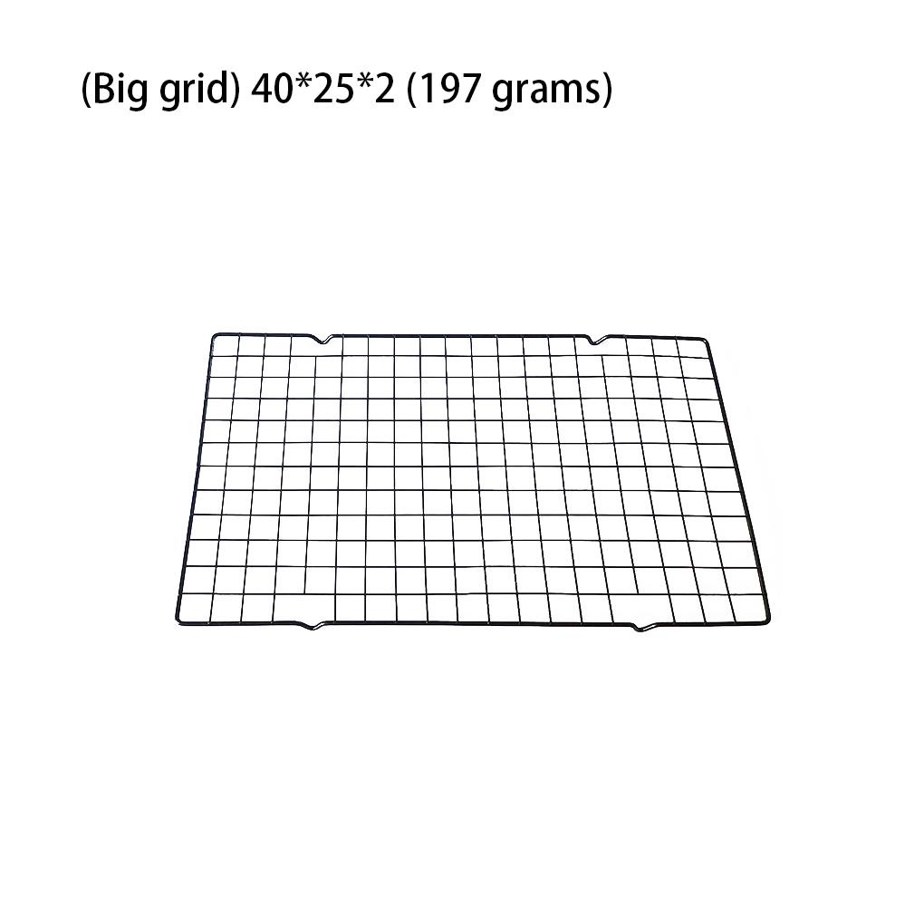 Kawat Baja Roti Pizza Kue Anti Lengket Cooling Rack Oven Tray Food Shelf Pan Alat Panggang Rumah Tangga Heavy Duty