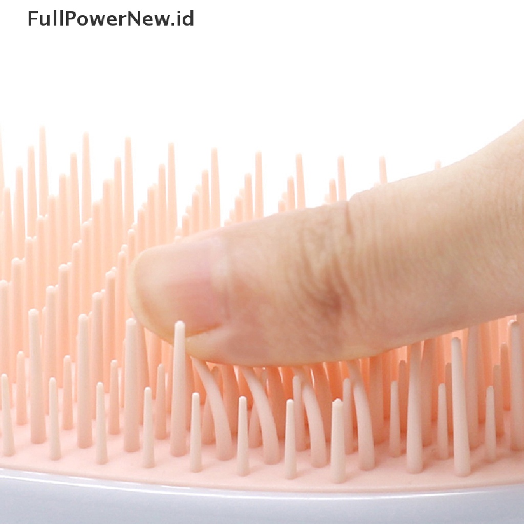 Power Sikat Rambut Anti Statis Gagang Detangling Sisir Alat Styling Rambut Salon ID