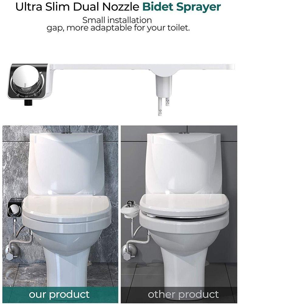 Populer Kontrol Tekanan Sprayer Air Toilet Bidet Tanpa Listrik Self Cleaning Bidet Untuk Toilet