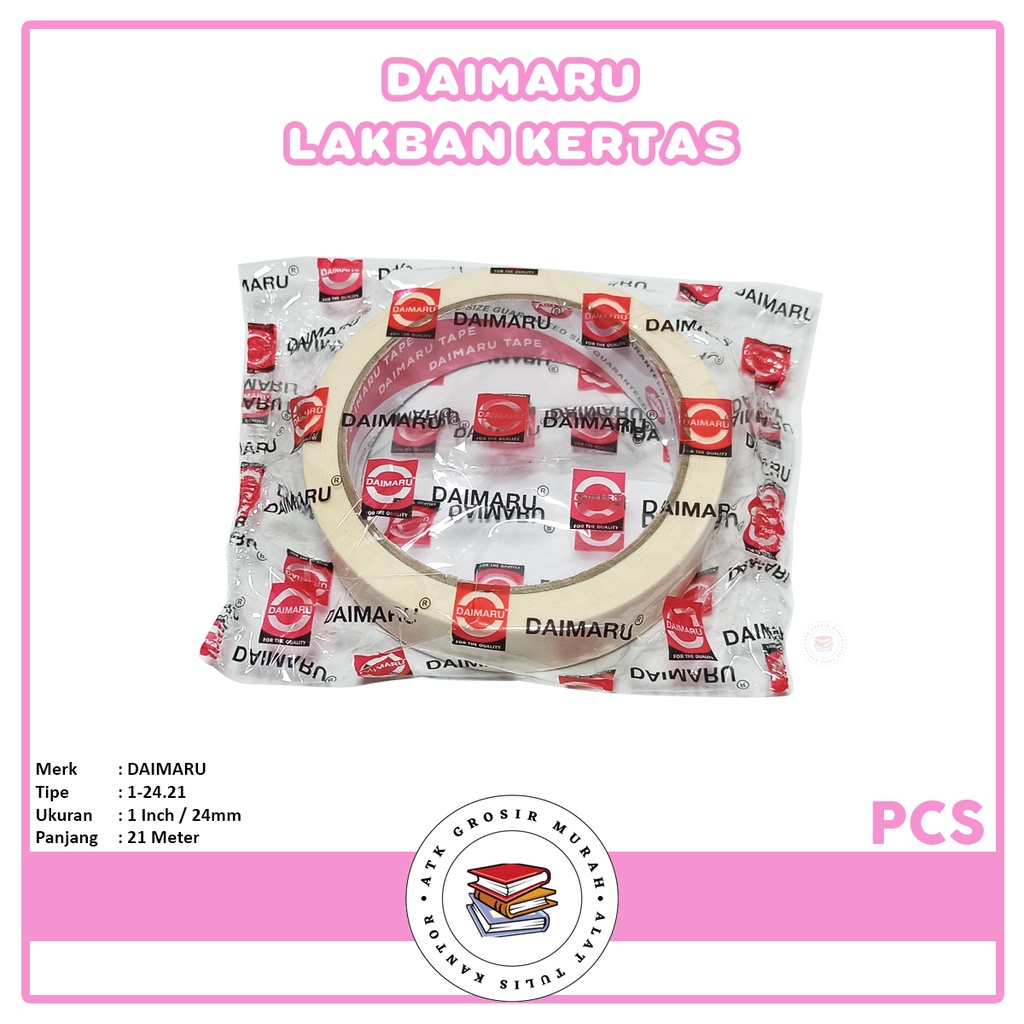 

DAIMARU - Masking Tape 1 Inch 24mm - Roll