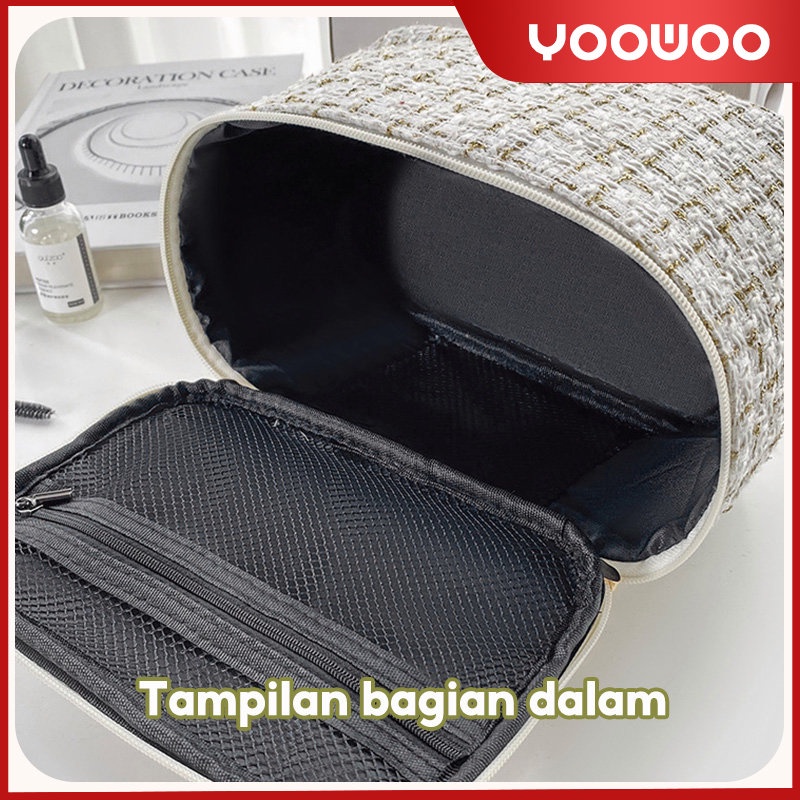 Tas kosmetik / pouch kosmetik / tas kosmetik portable / professional cosmetic bag