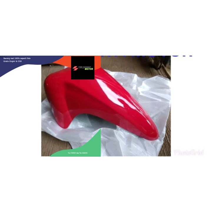 spakbor depan Supra x 125 lama merah/slebor depan Supra x 125 lama merah/sepakbor depan Supra x 125 