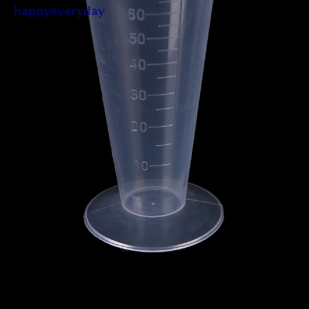 [happy] 50ml 100ml Transparan cup scale Gelas Ukur Plastik Alat Ukur NEW, Gelas Takar Gelas Plastik 50ml 100ml Graduated Measuring Cup Untuk Tes Dapur Lab, Plastik 1cup Measuri