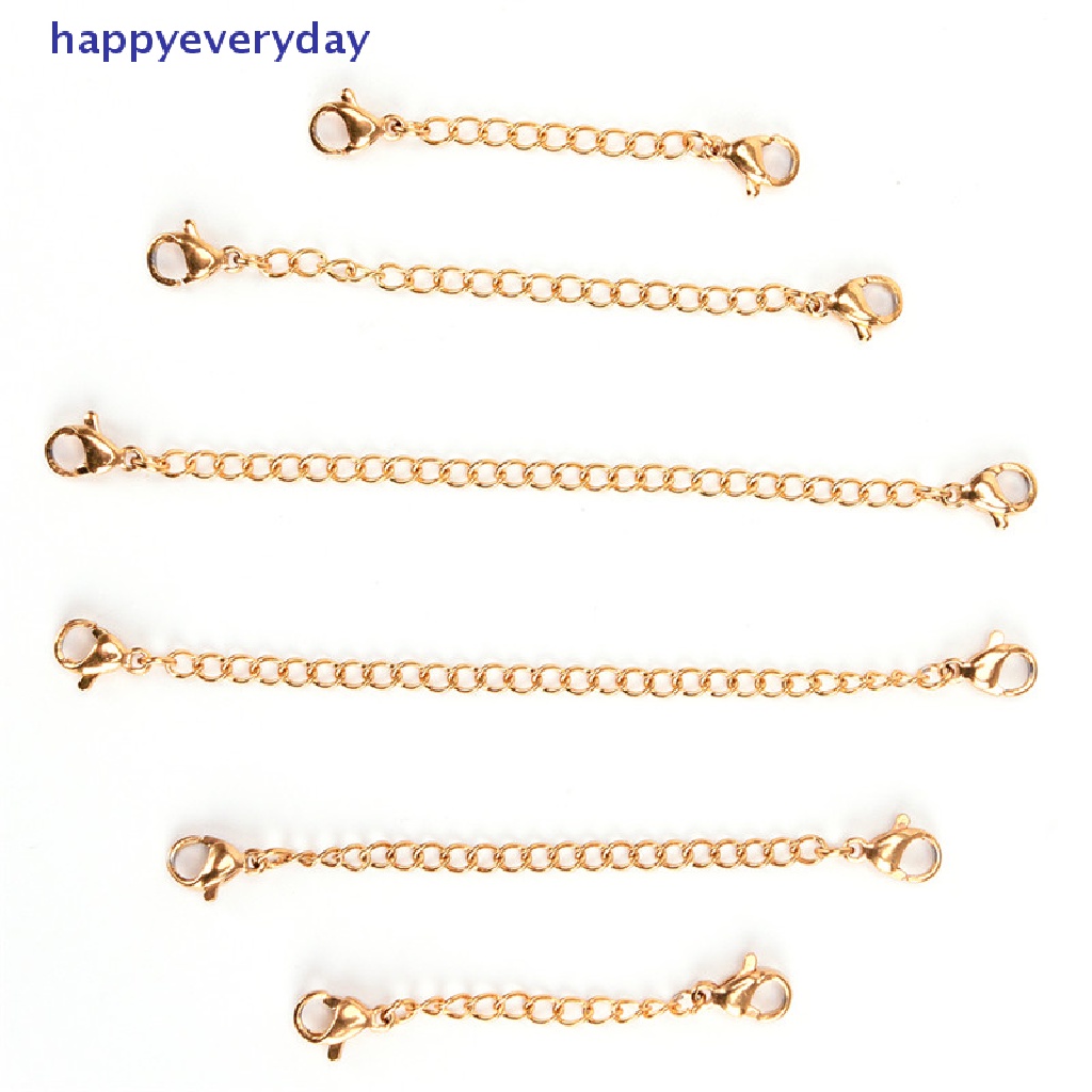 [happy] Extension Chains Extender Tail Kaitan Kalung Gelang Anting Membuat Perhiasan [ID]