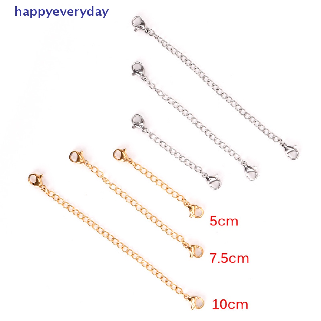 [happy] Extension Chains Extender Tail Kaitan Kalung Gelang Anting Membuat Perhiasan [ID]