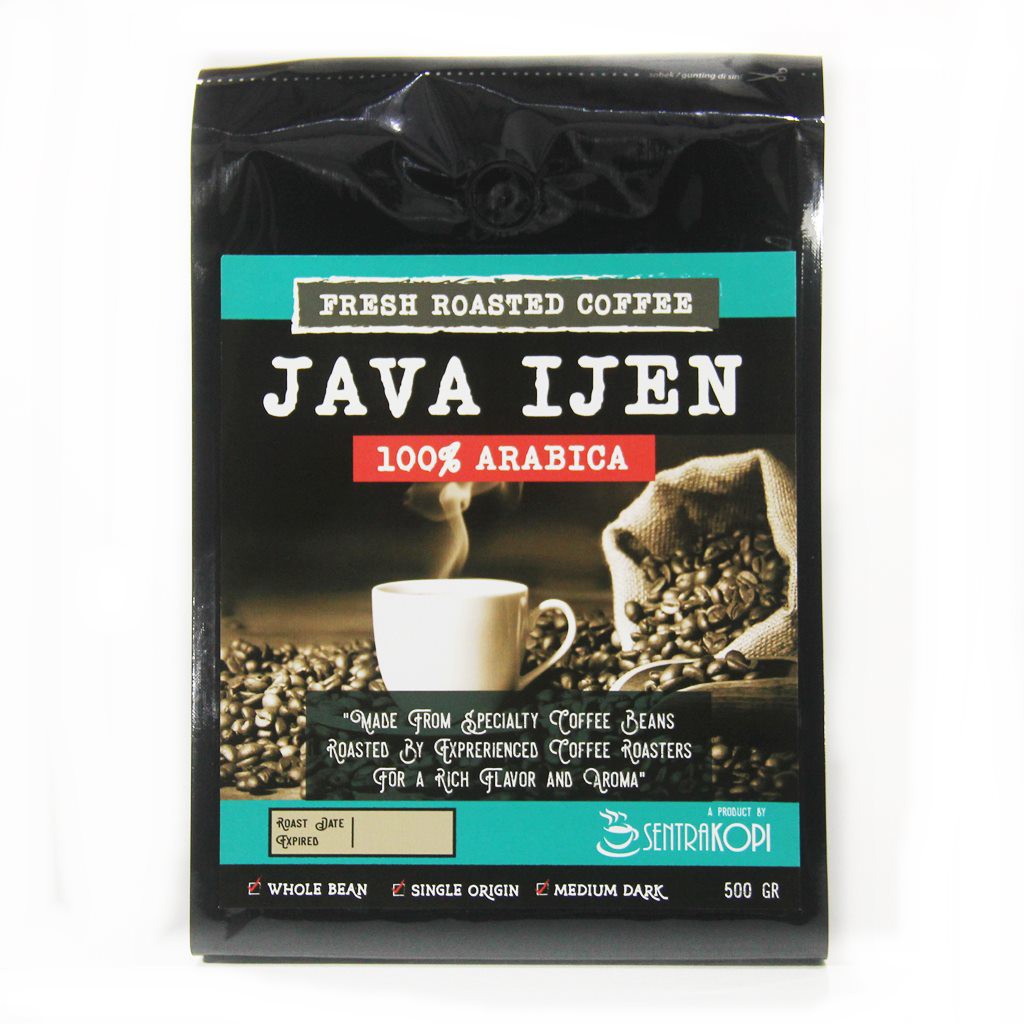 

Kopi Arabika Java Ijen 500 Gram - Bubuk / Biji - Premium Arabica Coffee