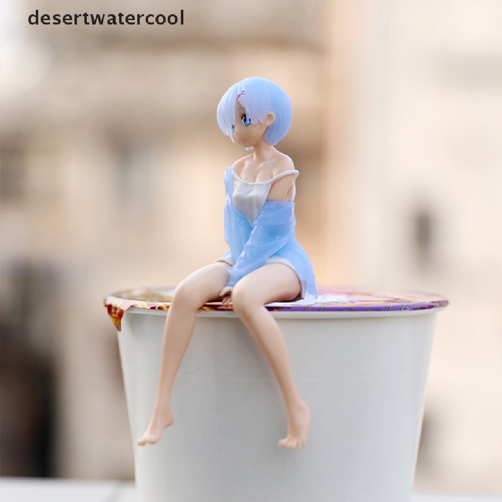 Deid 14cm Anime Re: Life In A Different World From Zero Ram Rem Figure Model Mainan Martijn