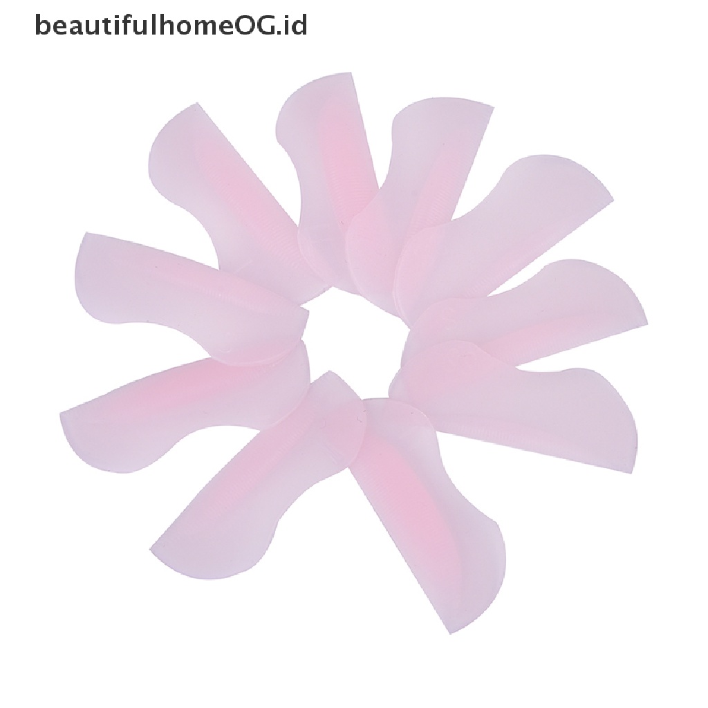 // Lebaran// 10pcs silicone eyelash perming curling Pengeriting Bulu Mata Palsu Palsu Perisai pad **