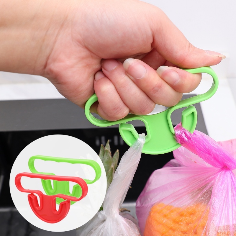 Pegangan Jinjing Plastik Serbaguna Klip Pegangan Belanja Awet Rumah Tangga Hemat Buruh Pengangkat Sayuran Hemat Buruh Pengangkat Tas Anti Kusut Portable Aksesoris Belanja