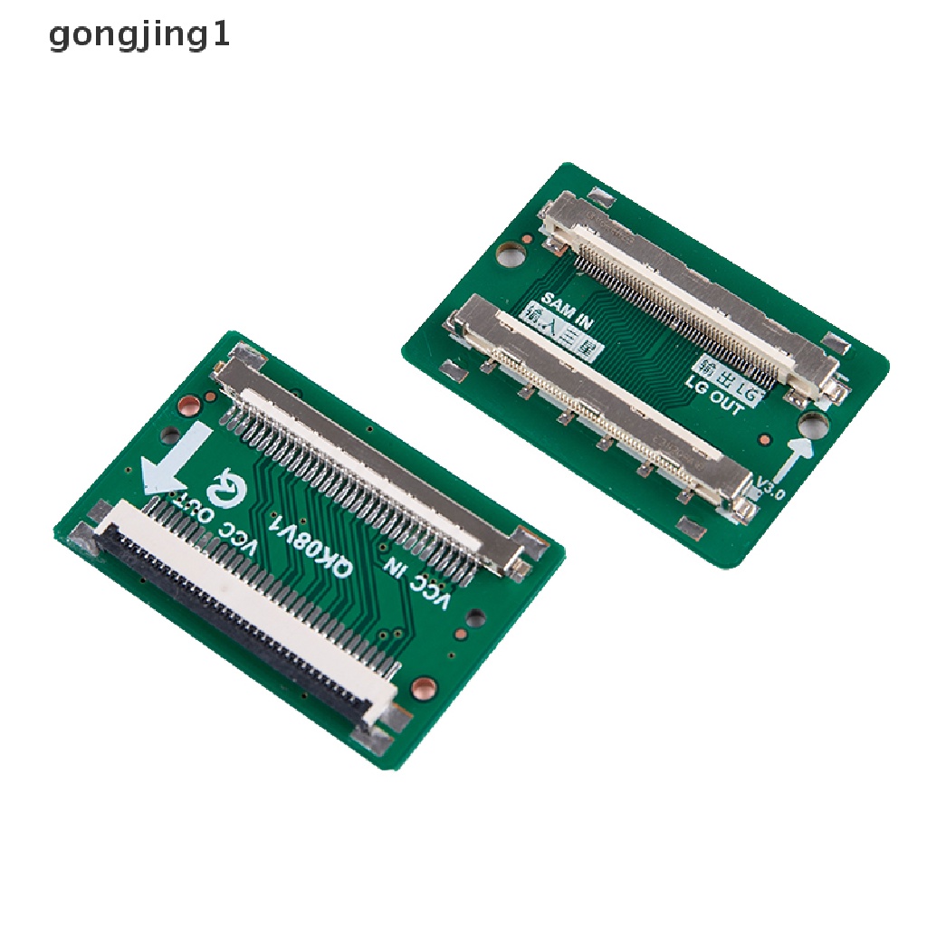 Ggg FHD LVDS LVDS 51pin SAM turn LG Connector Adapter Board Kiri Kanan Ganti ID