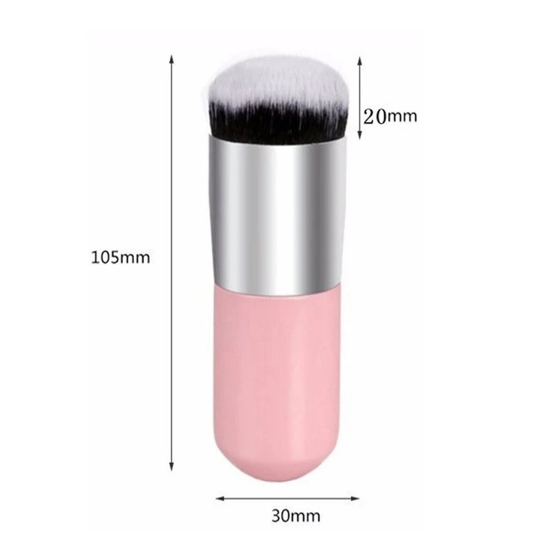 1pc Kuas Stabilo Super Lembut Kuas Longgar Kecil Lemak Dun Foundation Brush Blush Brush Profesional Brush Makeup Multifungsi Blending Brush Makeup Alat Untuk Wanita