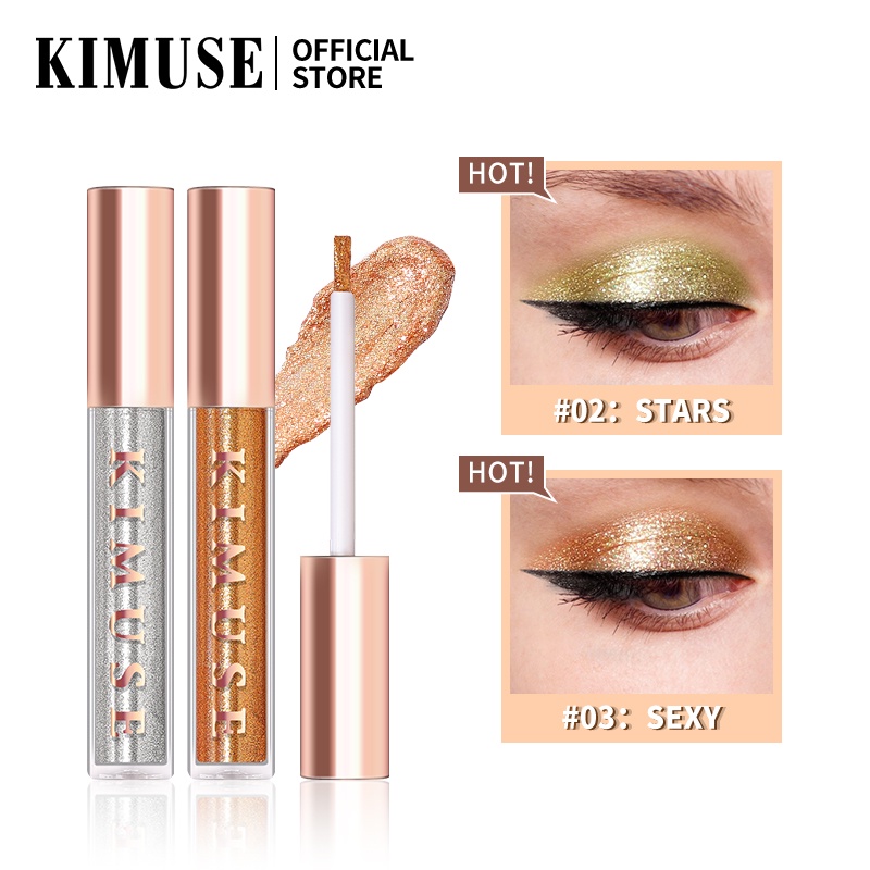 (READY &amp; ORI) Kimuse Liquid Glitter Glow Eye Shadow Set KS629 Set