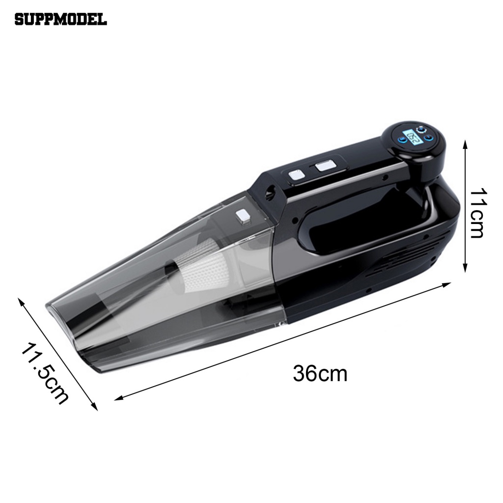 Suppmodel 1set Kapasitas Besar Bin Vakum Mobil Alat Rumah Tanpa Kabel Handy Car Vacuum Cleaner High-Powered