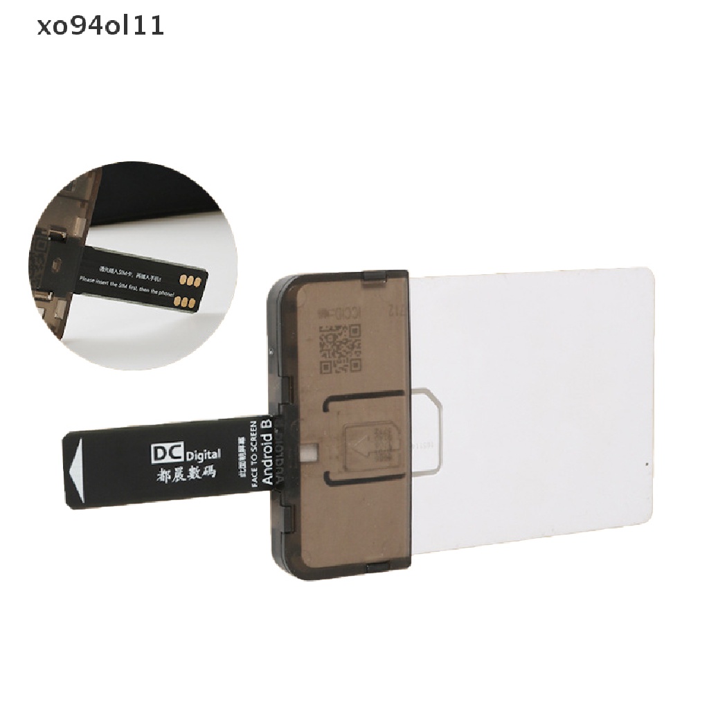 Xo Adaptor SIM Card Reader SIM Kartu Mini SIM Nano Untuk Ponsel Android (Plug And Play) OL
