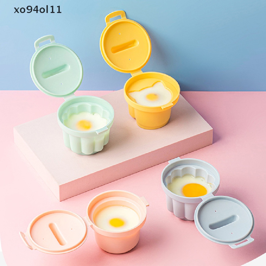 Xo 4pcs Cute Egg Cooker Alat Untuk Anak Baking Pembuat Cetakan Telur Aksesoris Dapur OL