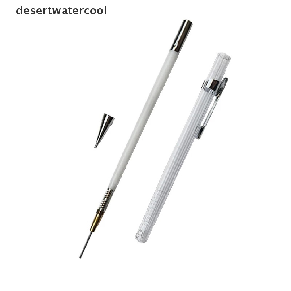 Deid Pensil Mekanik Transparan Sederhana 0.3 0.5 0.7 0.9mm Pensil Otomatis Memimpin Isi Ulang Art Paing Wrig Perlengkapan Alat Tulis Martijn