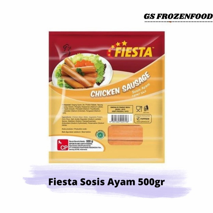 

Fiesta Sosis Ayam 500gr - 1 Piece - OBOR FOOD