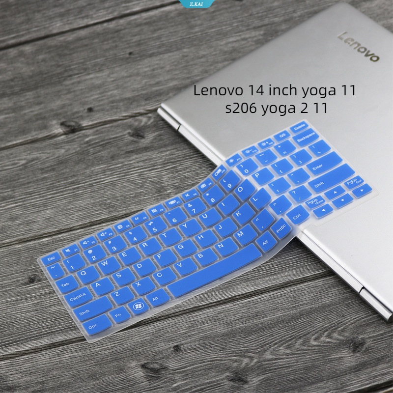 Cover Keyboard Komputer Model Untuk Lenovo 14inch Yoga11 S206 Yoga2 11 Silikon Keyboard Protection Kulit Film Tahan Debu [ZK]