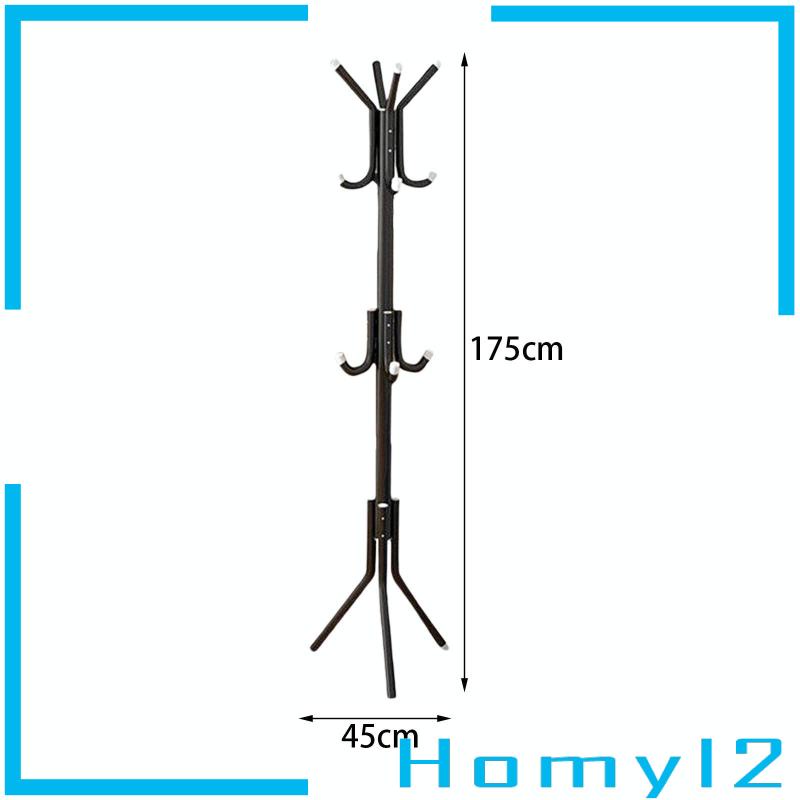 [HOMYL2] Coat Rack hanger 12kait Coat Rack Baju Untuk Aula Pintu Masuk Dompet