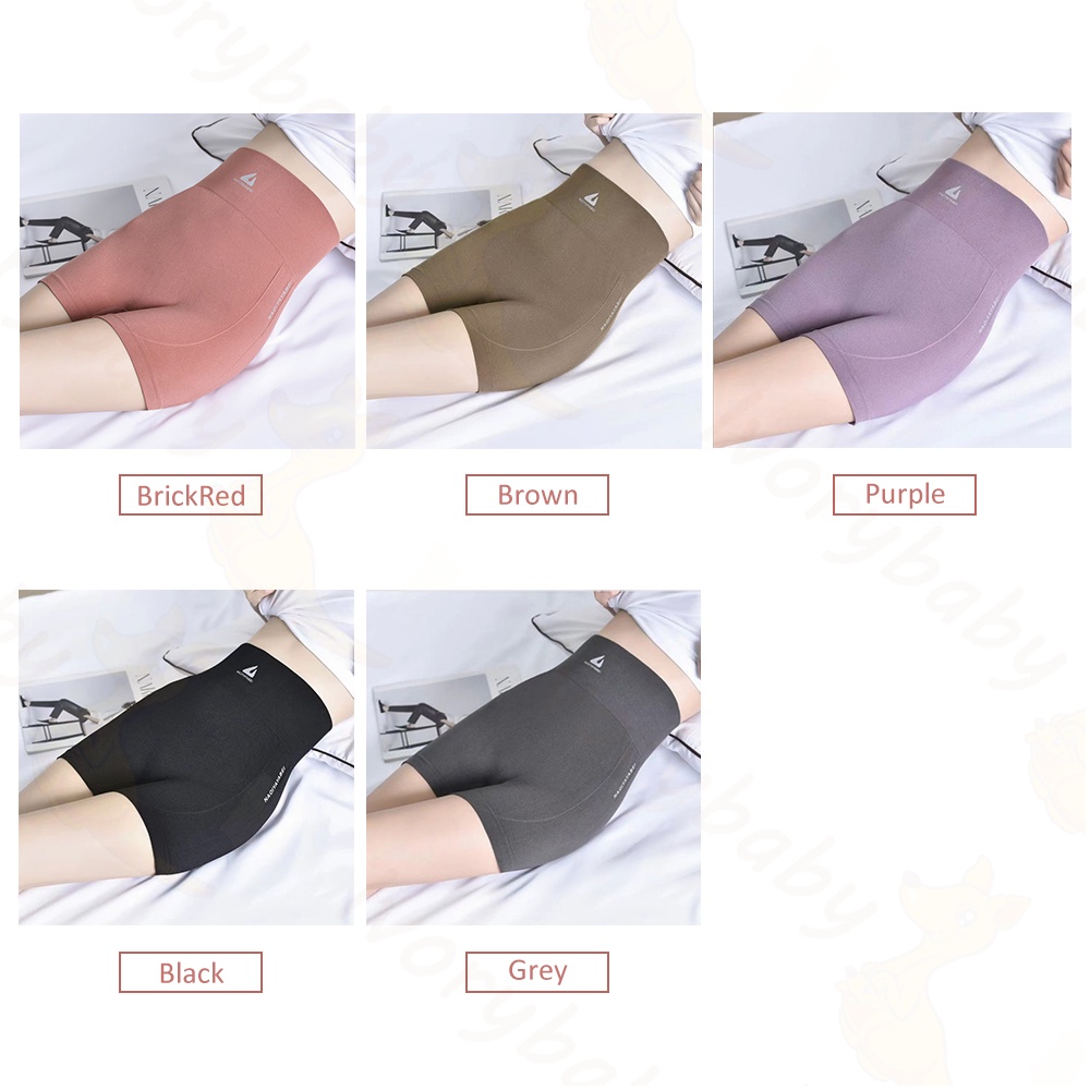 Ivorybaby Highwaist korset celana wanita pinggang tinggi legging pendek High waist boxer